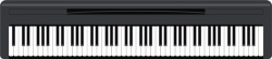 乐器电子钢琴矢量图素材