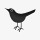 推特鸟按钮鸟推特富可视的社交媒体图标高清图片