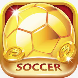 足球财富图标a手机足球财富体育APP图标高清图片