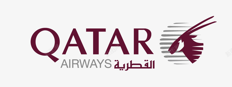 卡塔尔航空图标png_新图网 https://ixintu.com Airways Qatar 卡塔尔航空 矢量标志 航空logo 航空公司 航空公司标志