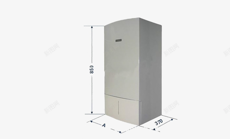 长宽高壁挂炉png免抠素材_新图网 https://ixintu.com 产品实物 冷暖 壁挂炉 宽高