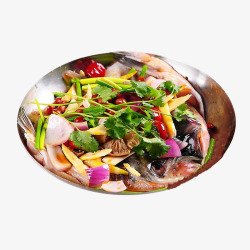 产品实物餐饮美食花鲢鱼素材