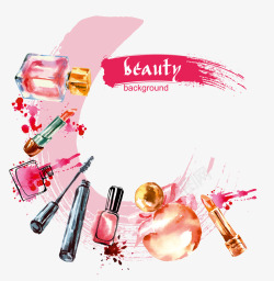 美妆活动海报化妆用品高清图片