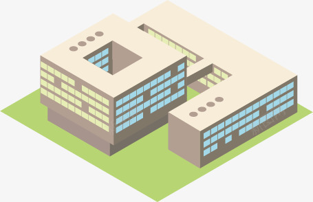 建筑高楼城镇都市地产矢量图ai免抠素材_新图网 https://ixintu.com 公路 地产 城镇 建筑 招牌 树木 高楼 矢量图