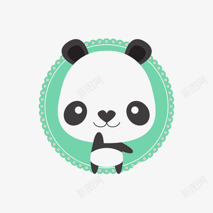卡通熊猫png免抠素材_新图网 https://ixintu.com 儿童插画 可爱熊猫 小熊猫 手绘熊猫 熊猫插画