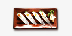 长盘韩式烤海鲜装饰图案素材