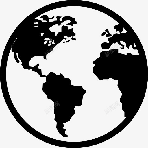 地球图标png_新图网 https://ixintu.com 世界 国际地球图标 地球 地球的形状 行星 象征地球