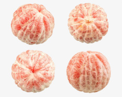 热带柚子剥皮柚子高清图片
