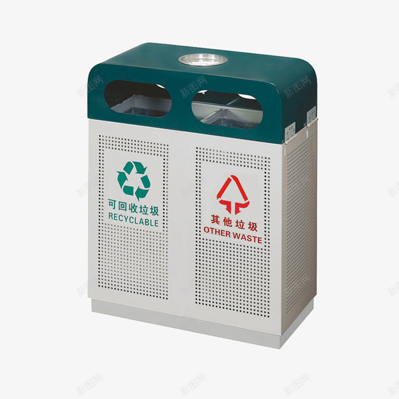 不锈钢垃圾桶实物图图标png_新图网 https://ixintu.com 医疗垃圾桶 可回收垃圾 图标设计 垃圾 垃圾投放 家庭垃圾 废弃物