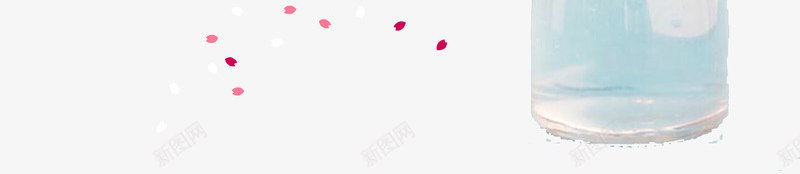 粉色浪漫桃花装饰图案psd免抠素材_新图网 https://ixintu.com 春季 桃花 粉色 背景 花瓣 花瓶 装饰图案