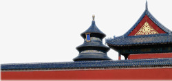 红色故宫背景宽屏素材