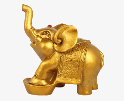 大象踹金元宝素材