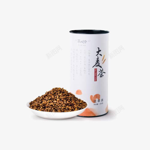 大麦茶花草茶png免抠素材_新图网 https://ixintu.com 产品实物 大麦 茶 进口