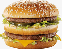 炸鸡店logo巨无霸的大汉堡高清图片