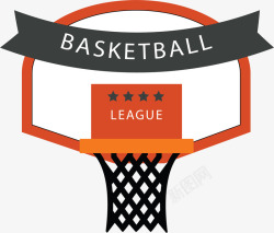 矢量联赛logo篮球联赛图标高清图片
