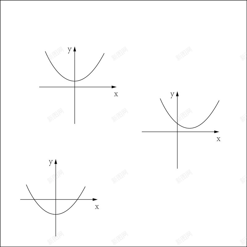 数学抛物线png免抠素材_新图网 https://ixintu.com 手绘 抛物线 数学 物理