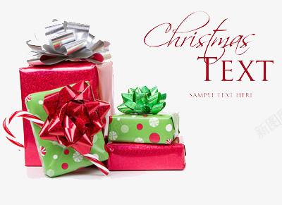 几个包装很精致的圣诞礼物png免抠素材_新图网 https://ixintu.com 包装 圣诞 礼物 精致
