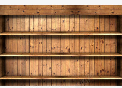 书房书架木板架子高清图片