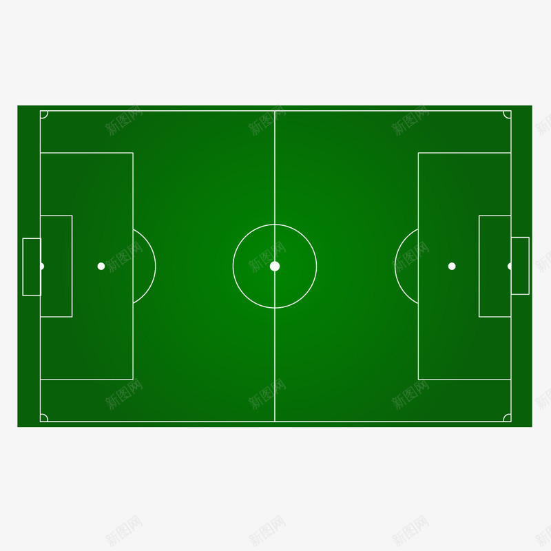 绿色足球场平面效果图png免抠素材_新图网 https://ixintu.com 平面 效果图 绿色 足球场
