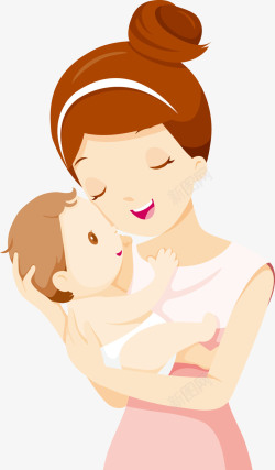 创意婴儿奶瓶卡通手绘婴儿母婴高清图片
