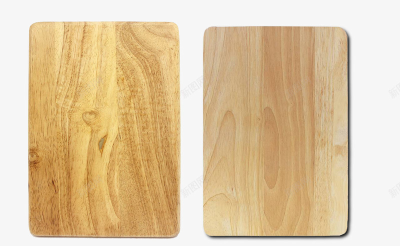 两块橡胶木png免抠素材_新图网 https://ixintu.com 木头 木材 木板 板子 橡木 橡胶木