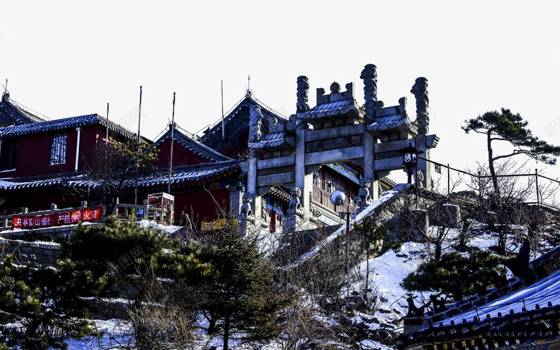 中华泰山雪景png免抠素材_新图网 https://ixintu.com 中华泰山 名胜古迹 图库 地方景点 实物图 摄影 旅游摄影 清晰 雪景 风景名胜 高清 高清图片 高精度