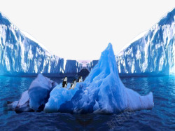 冰山上的企鹅冰山上的企鹅高清图片