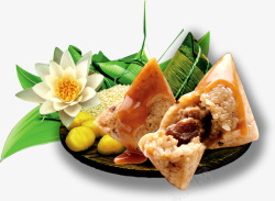 端午节粽子红枣粽子素材