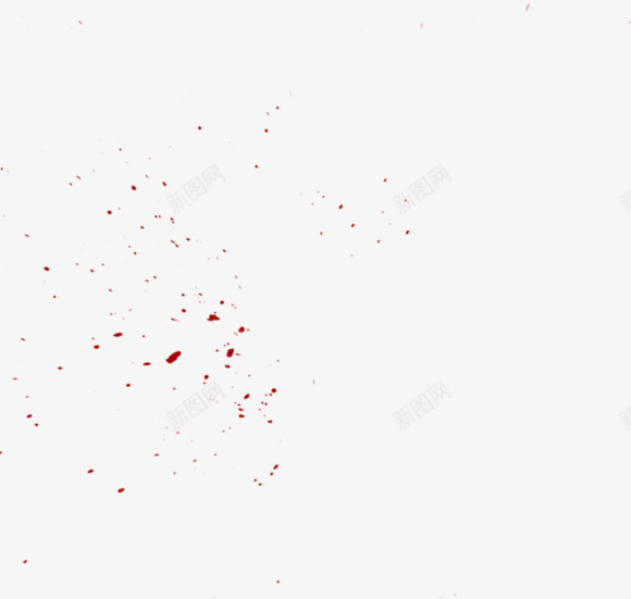 红色粒子喷溅装饰png免抠素材_新图网 https://ixintu.com 喷溅 粒子 红色 装饰