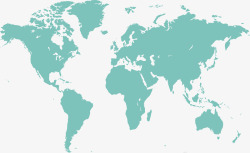 经营范围绿色世界地图高清图片