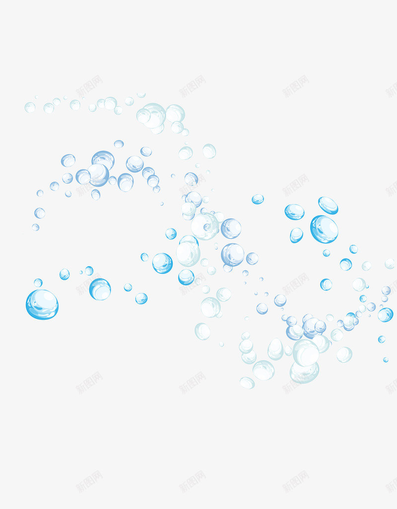 轻盈蓝色水珠png免抠素材_新图网 https://ixintu.com 含氧丰富 氧气气泡 活力气泡 海底水珠 蓝色透气气泡 轻盈有活力 轻飘飘 透气图标
