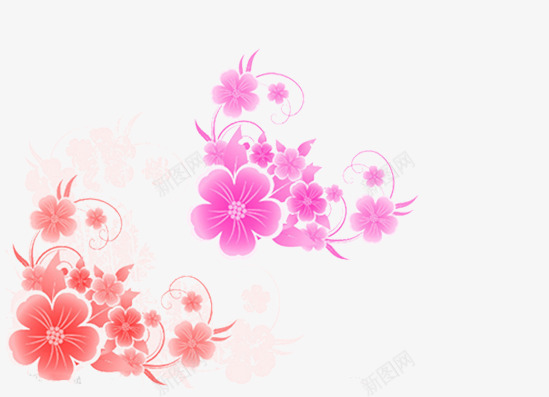 漂亮的花朵片png免抠素材_新图网 https://ixintu.com 免抠素材花 背景图片粉色的花朵 装饰图片花朵 鲜艳的花朵