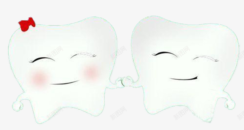 情侣牙齿png免抠素材_新图网 https://ixintu.com 健康牙齿 微笑牙齿 白牙 种植牙 美牙