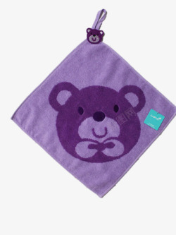 小熊毛巾素材