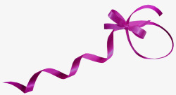 装饰绳紫色彩带高清图片
