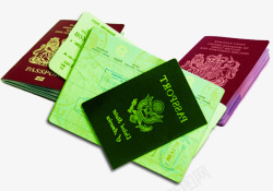 英国出国留学崭新的英国护照高清图片