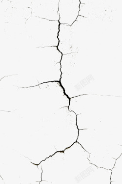 立体裂缝墙壁裂缝分岔线条高清图片