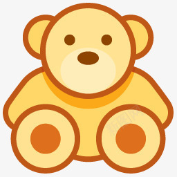 玩具小熊图标png_新图网 https://ixintu.com 玩具熊
