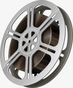 轮子电影胶带盘子高清图片