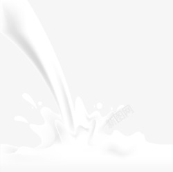 原汁原味的牛奶倾倒的牛奶高清图片