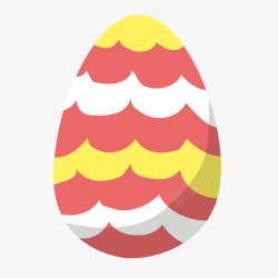 创意复活节彩绘鸡蛋手绘创意复活节彩蛋矢量图高清图片