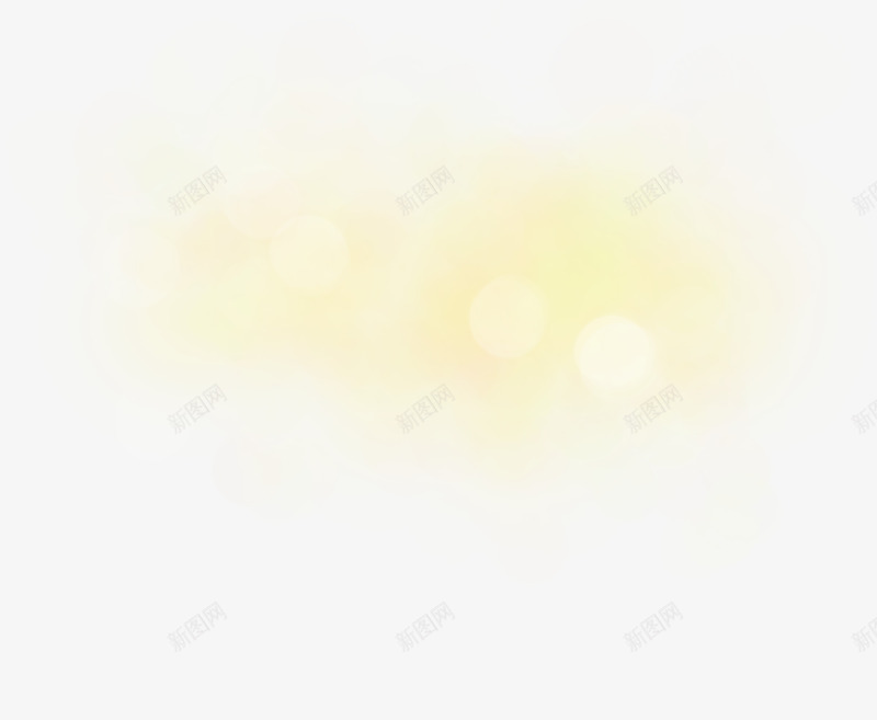 创意合成黄色的光效光晕效果png免抠素材_新图网 https://ixintu.com 光晕 创意 合成 效果 黄色