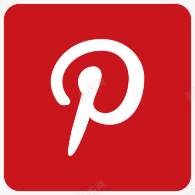 Pinterest的图标社会网络图标