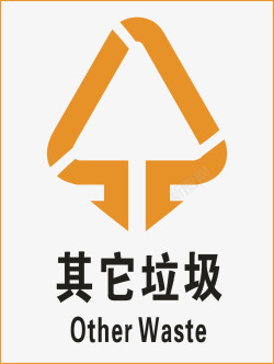 回收海报其他垃圾标示图标高清图片