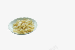 皂角米排骨汤实物一碟双荚厚片皂角米高清图片