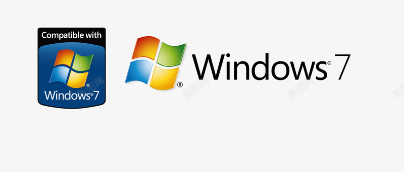 windows7标志矢量图ai免抠素材_新图网 https://ixintu.com Windows 互联网 标志元素 电脑系统 矢量图