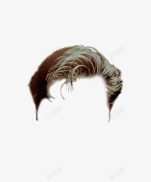 男士发型头发假发png免抠素材_新图网 https://ixintu.com 假发 发型 发套 头发 男士