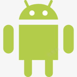 吃惊的安卓机器人Android图标高清图片