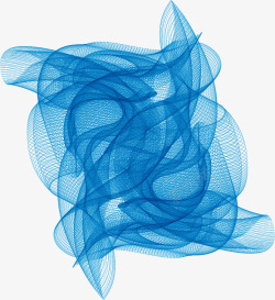 光滑曲线创意抽象矢量图高清图片