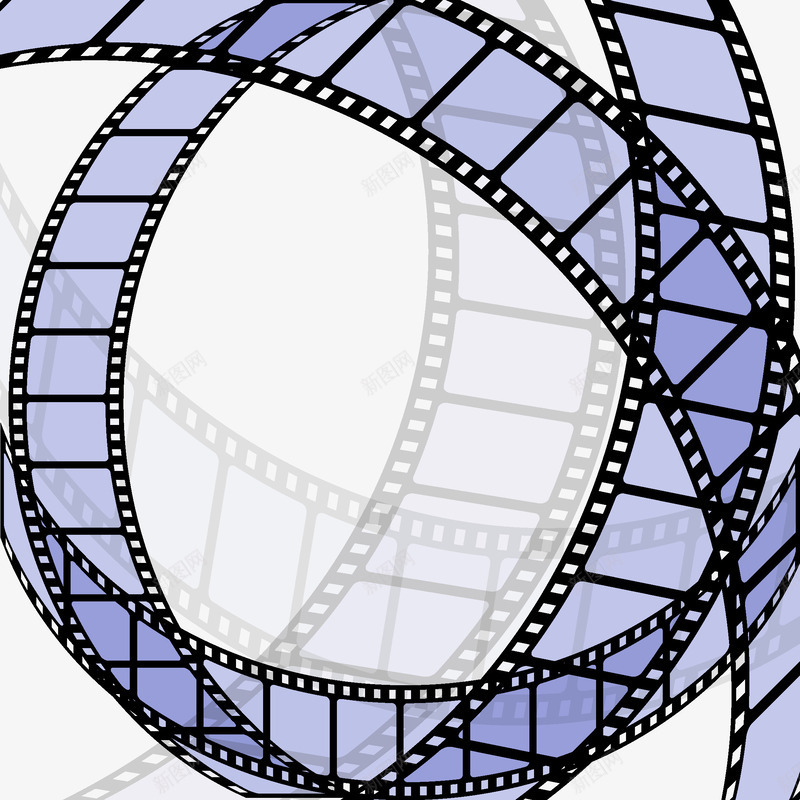 电影胶片矢量图ai免抠素材_新图网 https://ixintu.com 录像带 电影 胶卷 胶带 胶片 矢量图